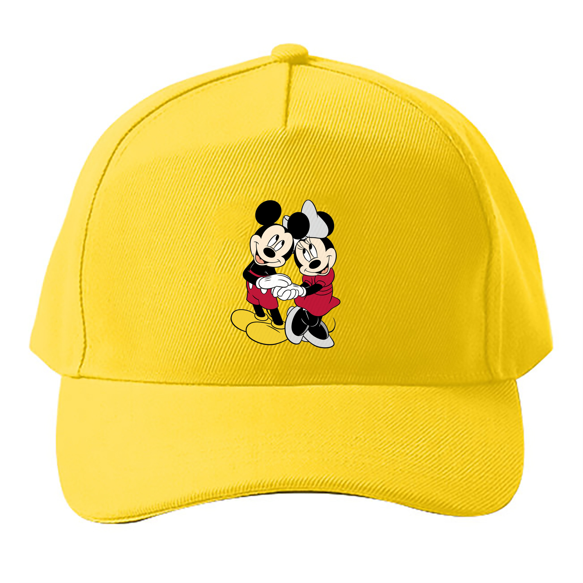 （画像用） ミッキーマウス Mickey Mouse ベースボールキャップ 綿100％ 男女兼用 帽子 スポーツ